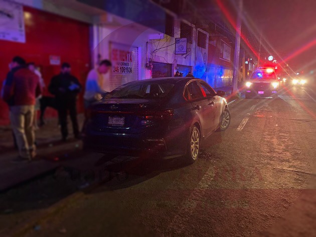Enfiestado joven choca en la capital tlaxcalteca