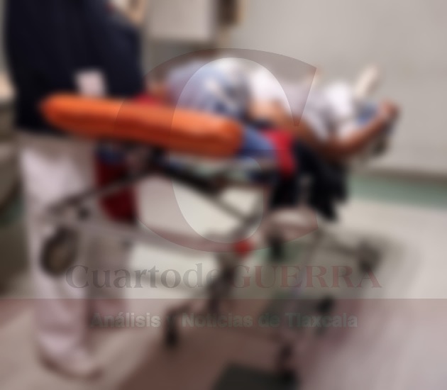Hieren de un balazo a un motociclista en una comunidad de Chiautempan