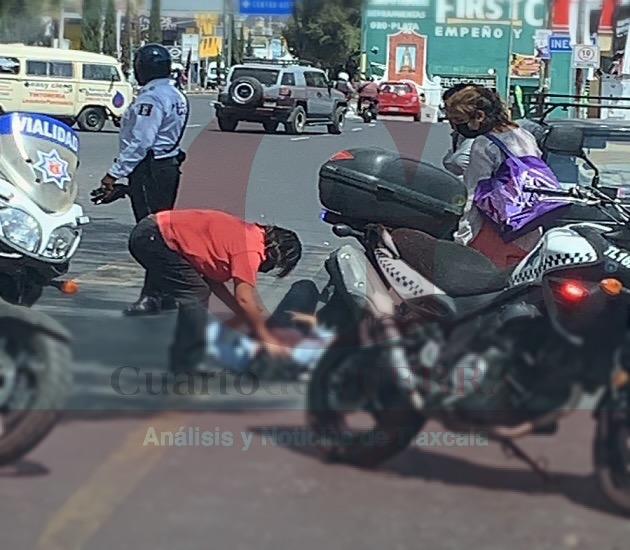 Arrollan a joven en Tlaxcala Capital