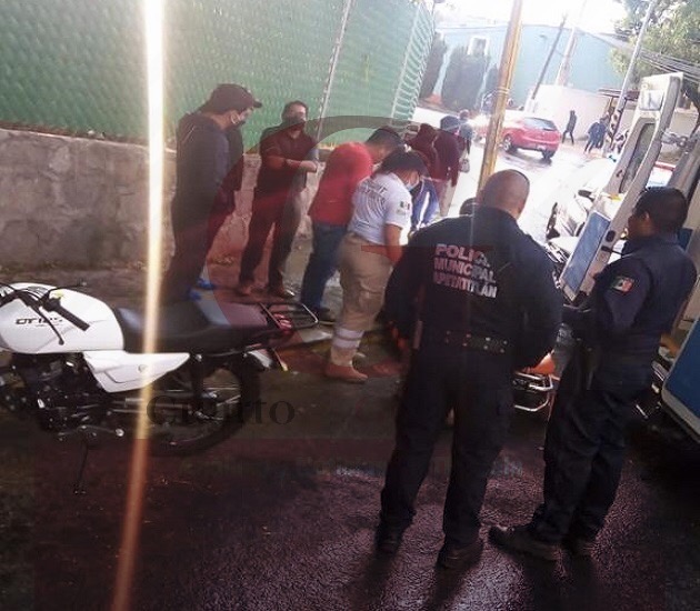 Arrollan a motociclista en Apetatitlán