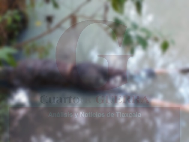 Encuentran cadáver en estado putrefacto, en Ixtacuixtla