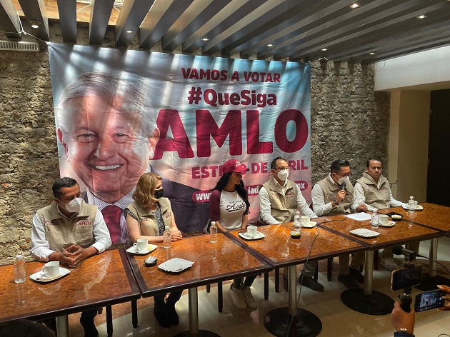 Que Siga la Democracia promueve revocación de mandato y voto a favor de AMLO