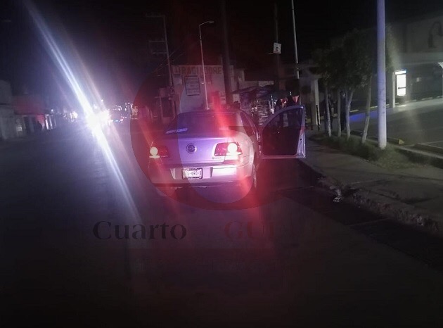 Un lesionado deja aparatoso choque en Tlaxcala capital