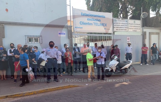 Protestan telefonistas; acusan decisiones unilaterales de Telmex