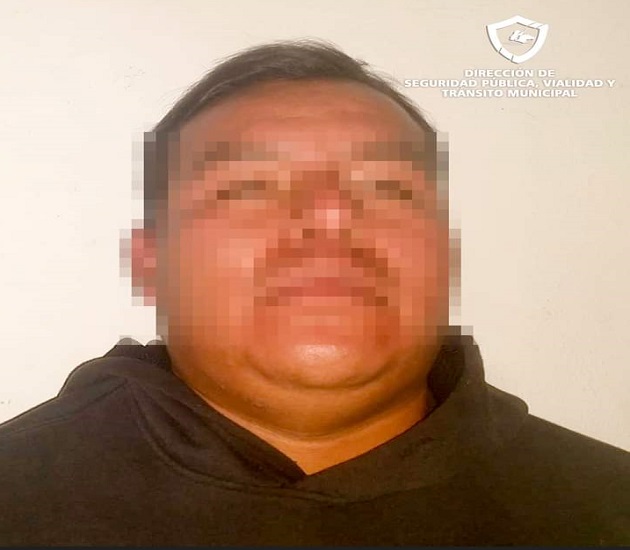 Policía de Zacatelco asegura a presunto responsable de robo de autopartes