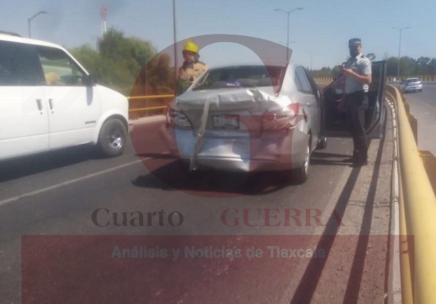 Un herido deja fuerte percance en Apetatitlán