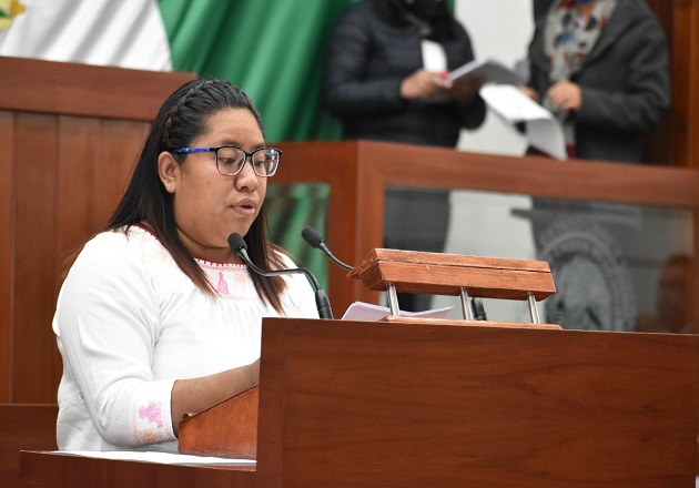 Diputada Brenda Cecilia Villantes plantea exhorto para apoyar a productores tlaxcaltecas