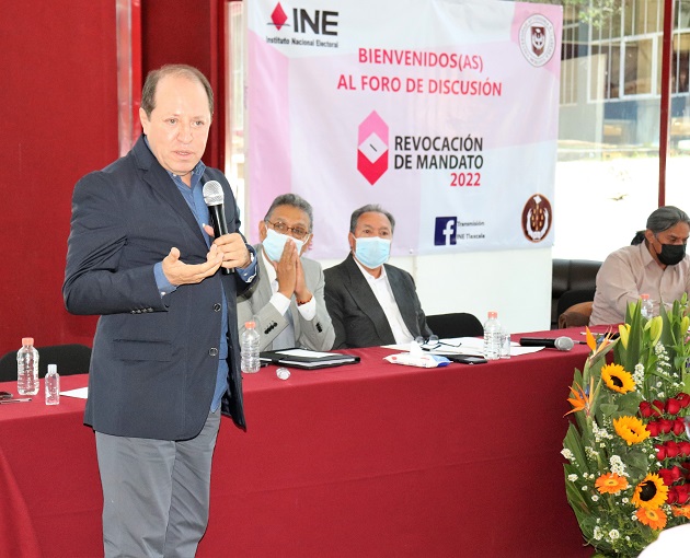 Abrió INE diálogos sobre la Revocación de Mandato en Tlaxcala