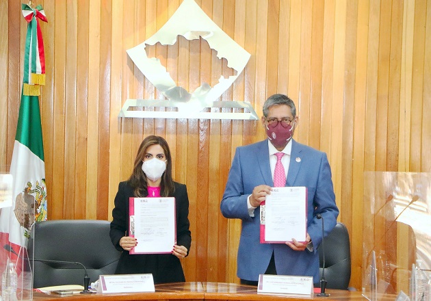 Acuerdan colaboración interinstitucional la UATx y el ITE