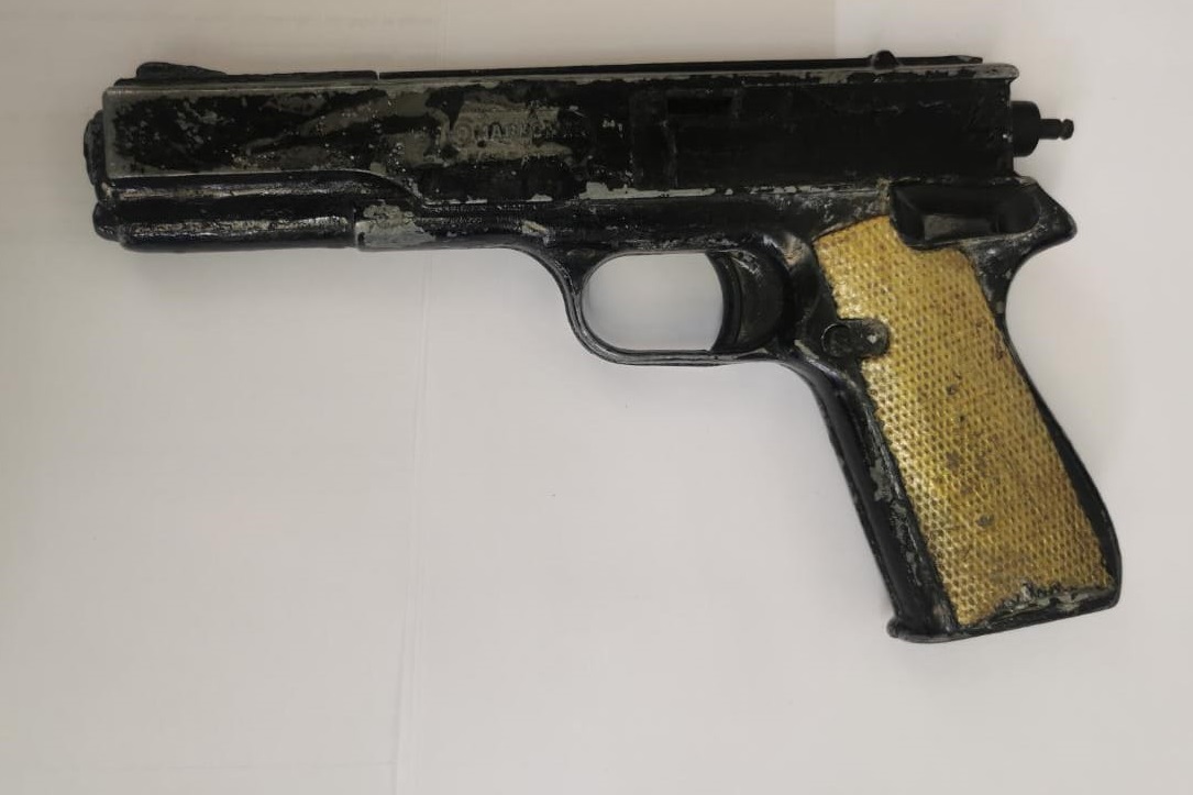 La SSC detiene en Nativitas a una persona con una réplica de arma de fuego