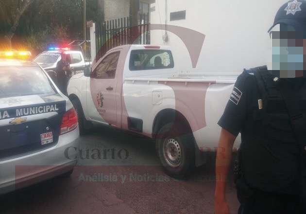 Recuperan camioneta que había sido robada en Totolac