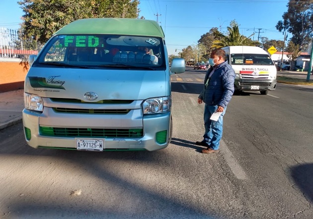 Aclaran autoridades que Tuxsag tiene autorizado prestar el servicio Xaltipan-Tlaxcala