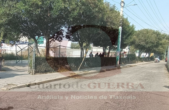 Encuentran sin vida a un hombre en situación de calle, en Chiautempan
