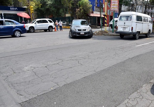 Realizan programa permanente de bacheo en Tlaxcala Capital