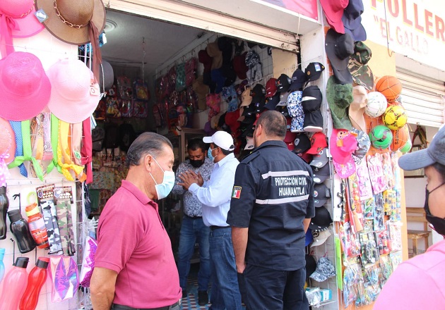 Realiza Seguridad Pública de Huamantla operativo para mejorar la movilidad