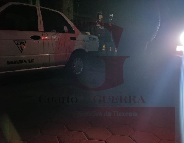 Apuñalan a un taxista, en Nanacamilpa