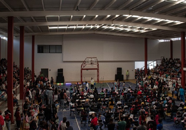 Celebran en grande el Día del Niño en Zacatelco
