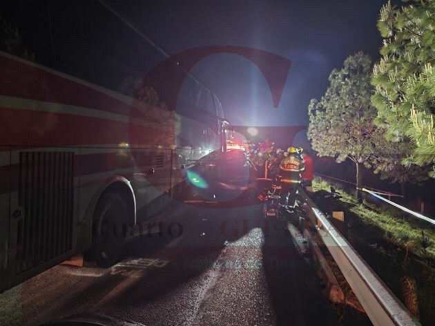 Mueren tres jóvenes tras fatal choque en la Amozoc-Perote