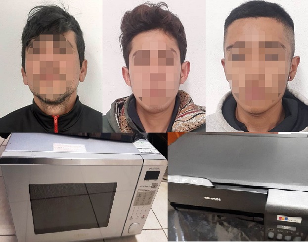 Tras denuncia ciudadana, SSC asegura a tres presuntos delincuentes