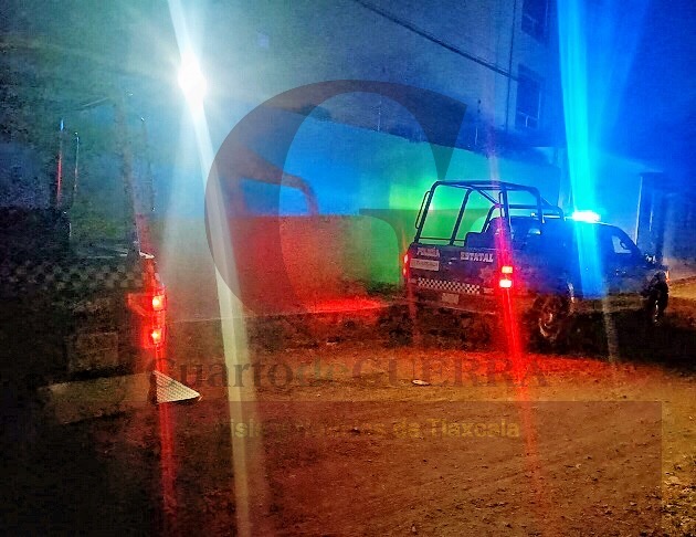 Balean a un hombre para robarle auto, en Tizatlán; después los asaltantes se accidentan
