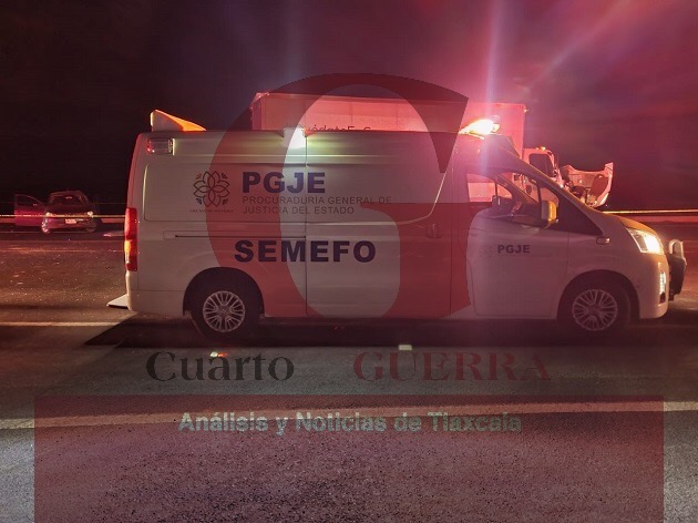 Tres muertos, entre ellos dos niñas, a causa de accidente automovilístico, en Tetla
