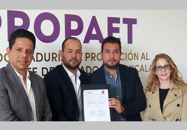 Firma Ayuntamiento de Huamantla convenio a favor del medio ambiente