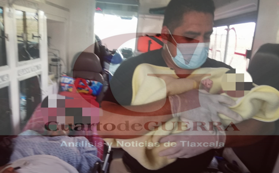 Nace bebé dentro de ambulancia del municipio de Benito Juárez