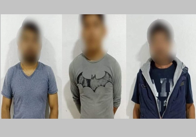 Policía Municipal de Calpulalpan detiene a presuntos agresores con arma de fuego