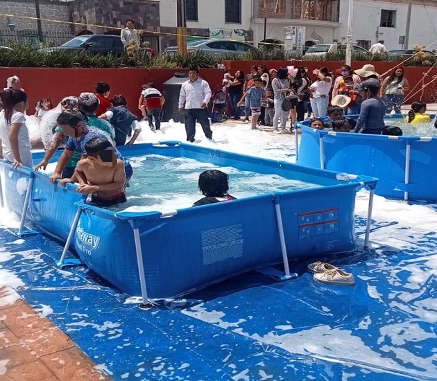 Con grandes sorpresas celebran el Día del Niño en Tzompantepec
