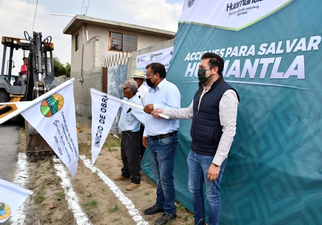 Huamantla será referente de desarrollo con obras que generen bienestar: Salvador Santos