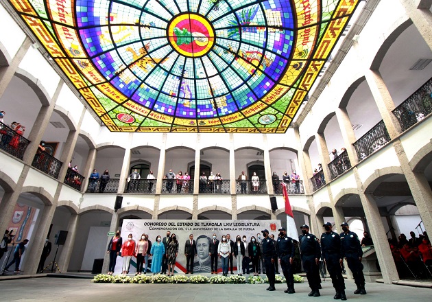 Conmemora LXIV Legislatura local, CLX Aniversario de la Batalla 5 de Mayo