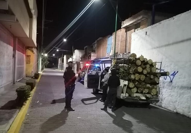 SSC detuvo en San Pablo del Monte a presunto responsable de delitos ambientales