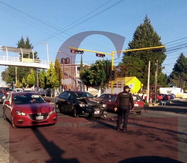 En accidente vial, un menor de edad resulta lesionado, en Ocotlán