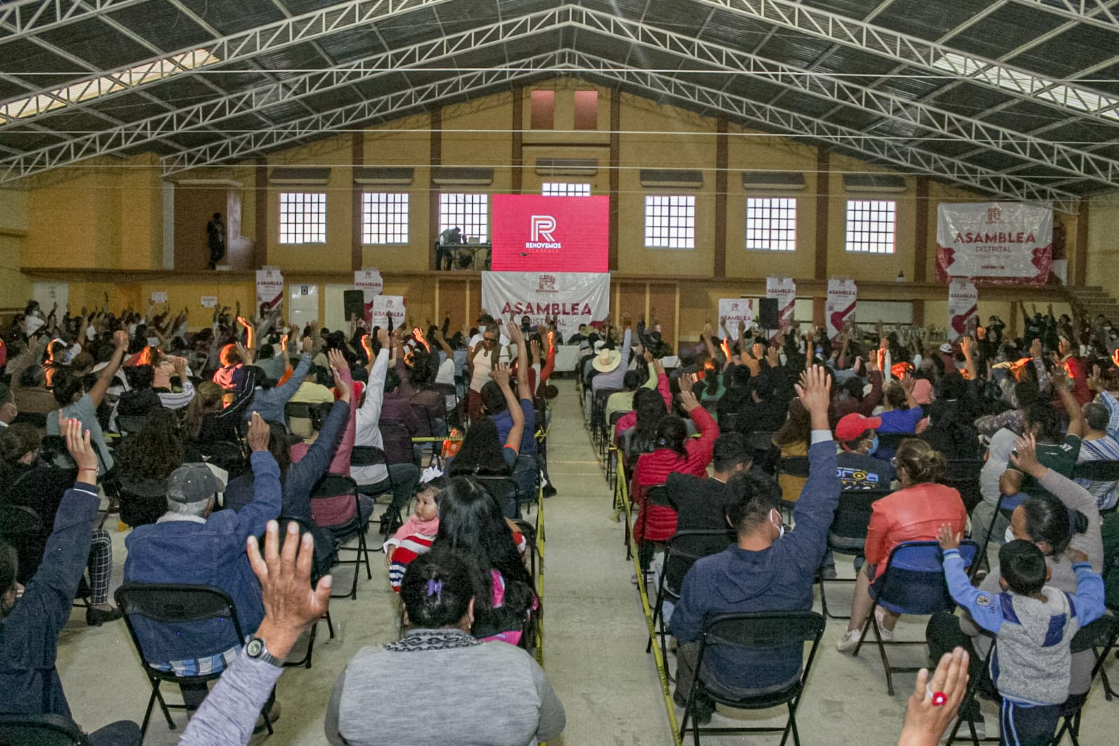 Respaldo unánime en el distrito 1, al proyecto político de Renovemos Tlaxcala