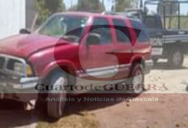 Detienen municipales de Zacatelco a ladrón de autos
