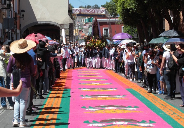 Reporta Protección Civil saldo blanco por la procesión en honor a la Virgen de Ocotlán