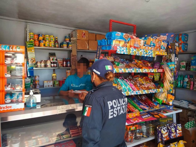 Refuerza Policía Estatal proximidad social para evitar el delito de robo a comercio