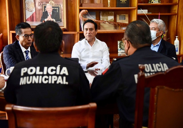 Hay cero tolerancia a la delincuencia en Tlaxcala Capital: Jorge Corichi