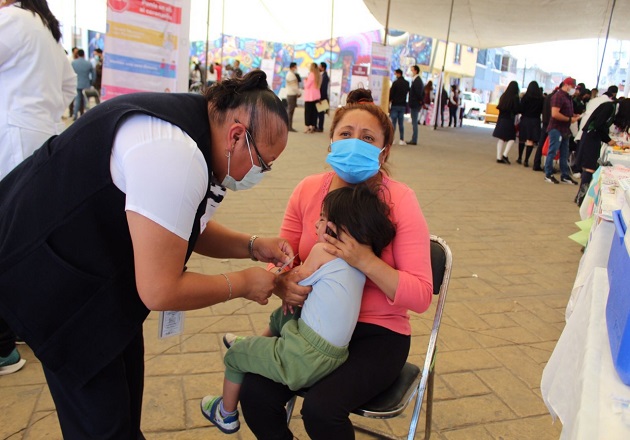 Aplicarán esquemas completos de vacunación a infantes en Jornada Nacional de Salud