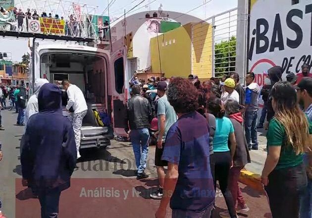 Un muerto y un lesionado deja conflicto en Xicohtzinco