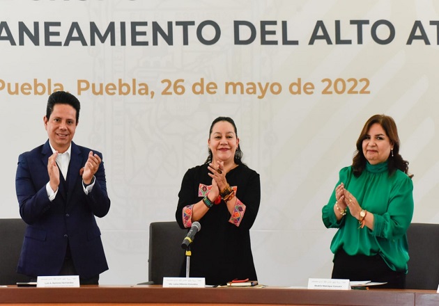 Continúan gobiernos federal, de Puebla y Tlaxcala trabajo para saneamiento del Alto Atoyac
