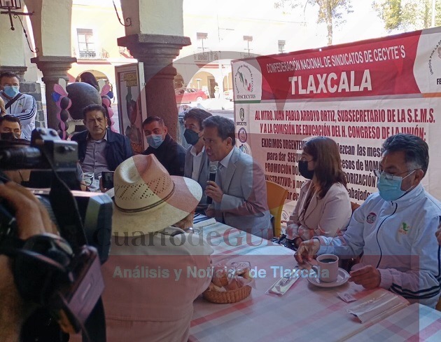 Trabajadores del Cecyte Tlaxcala participarán en paro nacional