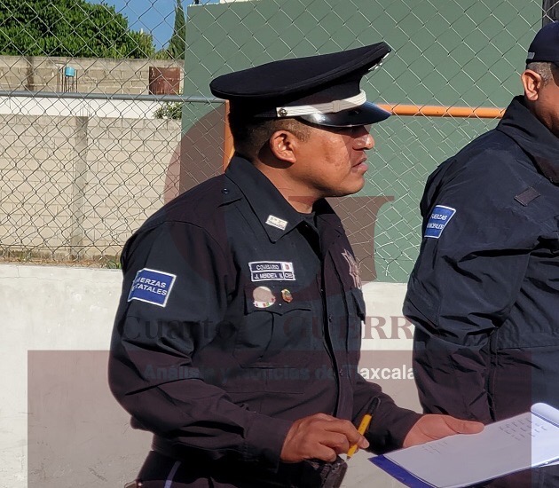 Realizan una reestructuración en la Policía Municipal de Zacatelco; hay nuevo director