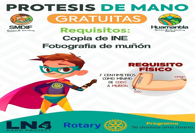 Invita SMDIF Huamantla a inscribirse al programa ‘Te damos una mano’