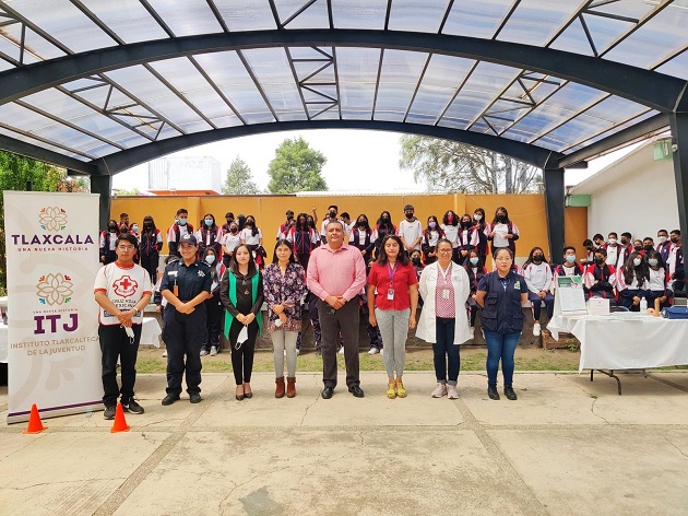 Realizan en Papalotla una feria para la prevención de adicciones