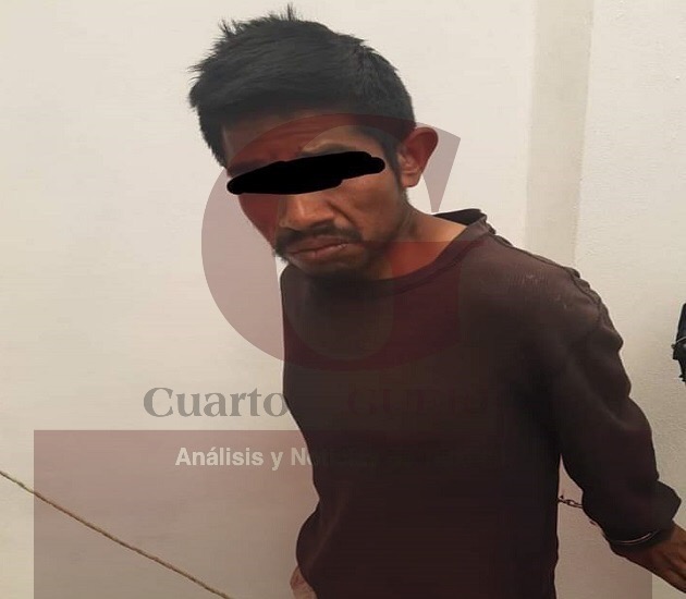 Detienen en Tlaxco a presunto ladrón