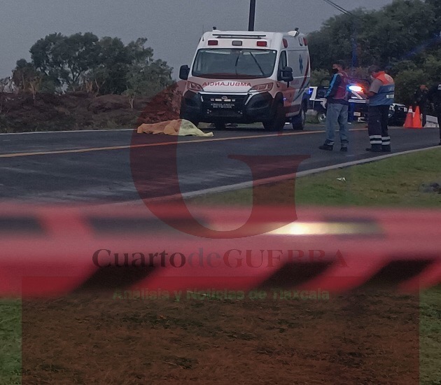 Muere un ciclista al ser atropellado, en Panotla
