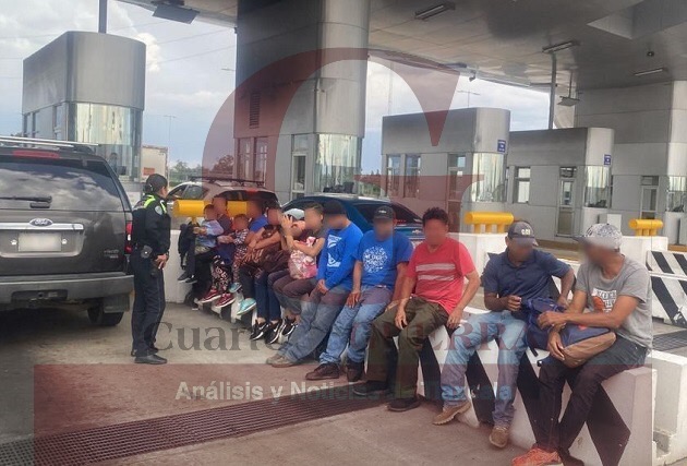 Rescatan en Texmelucan, Puebla a 12 migrantes centroamericanos