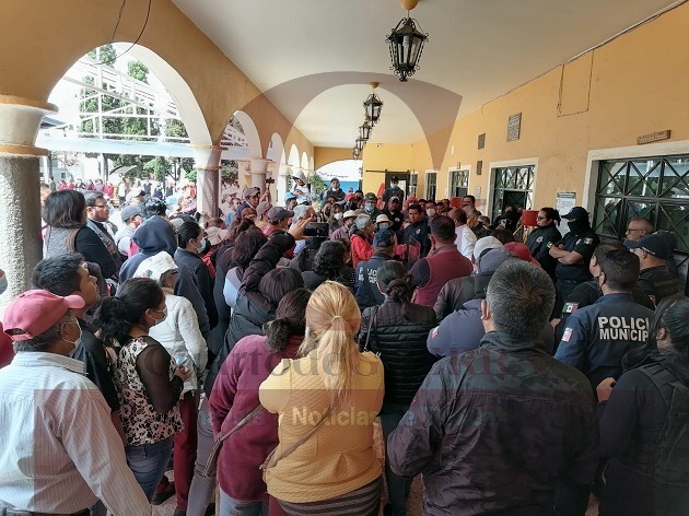 Demandan pobladores remoción de dos funcionarios de Xaloztoc ante inseguridad y pocos resultados