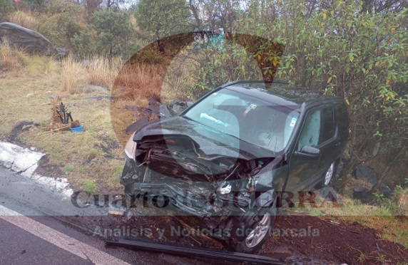 Tres accidentes en la Chignahuapan-Tlaxco movilizan a cuerpos de emergencia